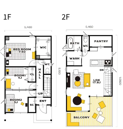 NONDESIGN NOA 間取り図